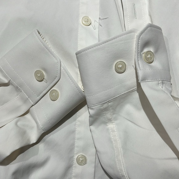 Mens Express white button down size small - Picture 5 of 6
